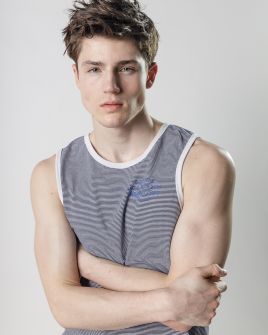 GREY MEN'S SINGLET 1D25SS4014SL0106