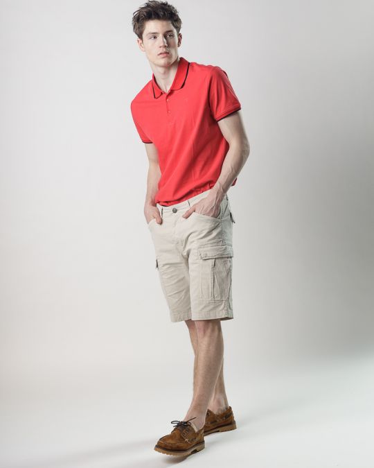 BEIGE MEN'S SHORTS 1D25SS1015MP6106