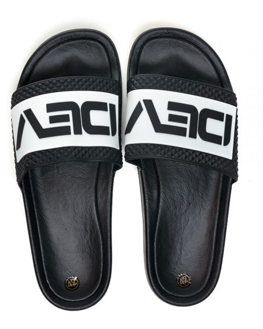 BLACK MEN'S SLIDES - ALFIE DE25SS2008TP RE