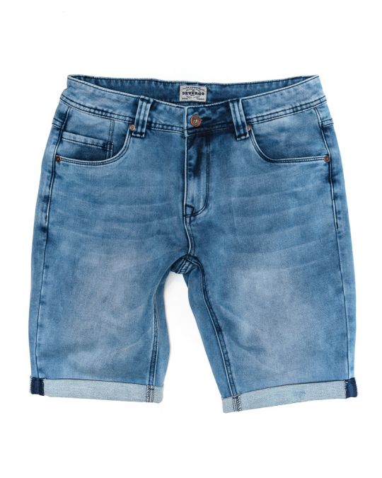 BLUE MEN'S JOGJEANS SHORTS 1D25SS1132MP7164