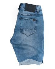 BLUE MEN'S JOGJEANS SHORTS