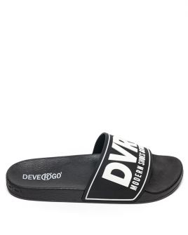 BLACK MEN'S SLIDES - BEACH DE25SS2018TP SY
