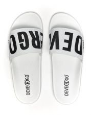 WHITE WOMEN'S SLIDES - CARAVELLA