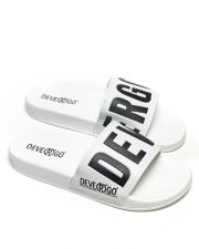 WHITE WOMEN'S SLIDES - CARAVELLA