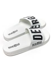 WHITE WOMEN'S SLIDES - CARAVELLA