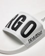 WHITE WOMEN'S SLIDES - CARAVELLA