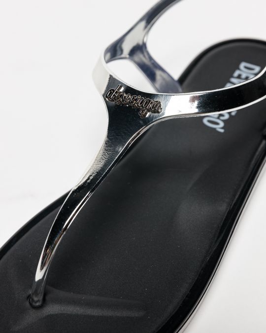 SILVER WOMEN'S SANDALS - NIMPHA NEW DE25SS4504PV SY