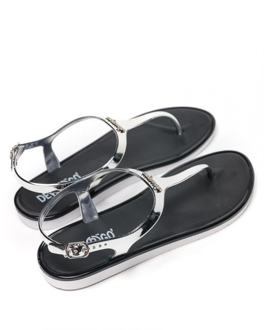 SILVER WOMEN'S SANDALS - NIMPHA NEW DE25SS4504PV SY