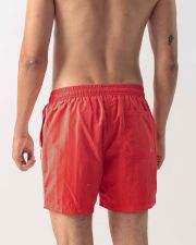 RED MEN'S BEACH SHORTS