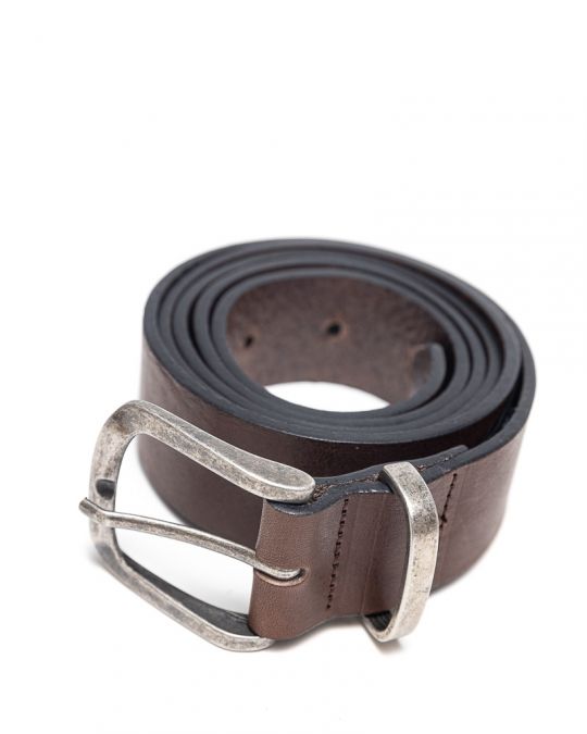 BROWN MEN'S LEATHER BELT 1D25FW8094BL2100
