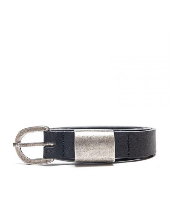 BLACK WOMEN'S LEATHER BELT 2D25FW8582BL2100