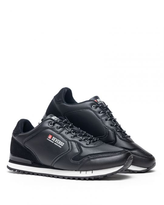 BLACK MEN'S SNEAKERS - RAY DE25FW4007PU HI