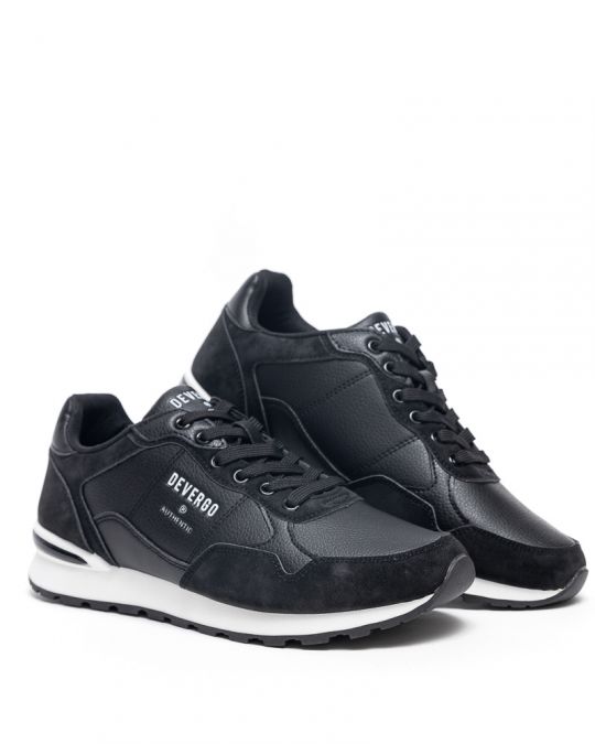 BLACK MEN'S SNEAKERS - FABRE DE25FW4039PU HI