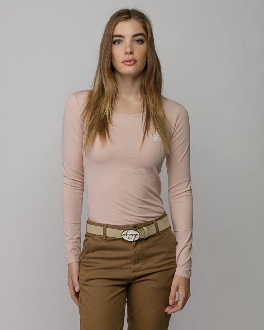 PINK WOMEN'S LONG SLEEVE T-SHIRT 2D25FW4532LS0205