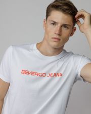 WHITE MEN'S SHORT SLEEVE T-SHIRT