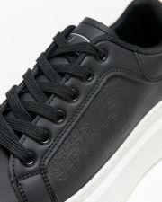 BLACK WOMEN'S SNEAKERS - LINDA