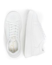 WHITE WOMEN'S SNEAKERS - LINDA