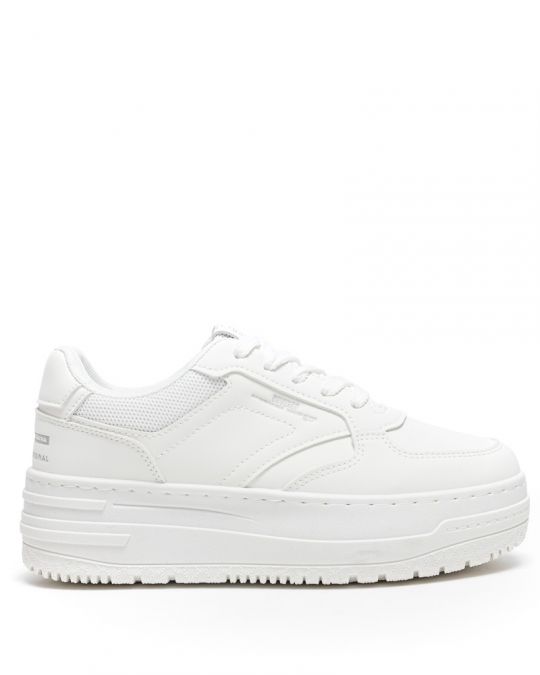 WHITE WOMEN'S SNEAKERS - HANNA DE25FW5512ME UL