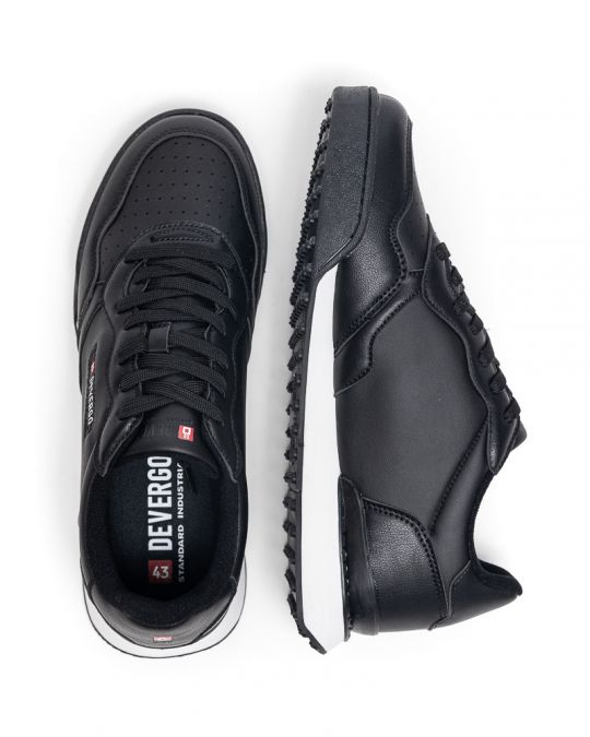 BLACK MEN'S SNEAKERS - NATAL DE25FW5008PU HI