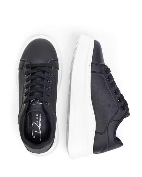 BLACK WOMEN'S SNEAKERS - LINDA DE25FW5517PU UL