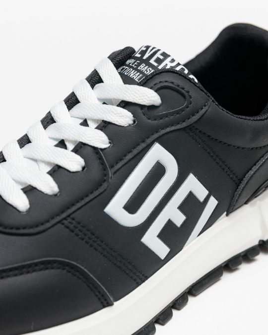 BLACK MEN'S SNEAKERS - FRED DE25FW4026PU UL
