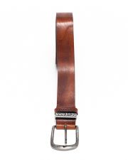 BROWN MEN'S LEATHER BELT