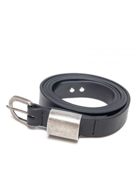 BLACK WOMEN'S LEATHER BELT 2D25FW8582BL2100