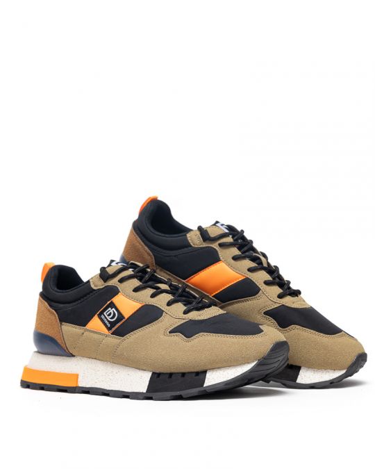 BROWN MEN'S SNEAKERS - REDROCK DE25FW4036NY HI