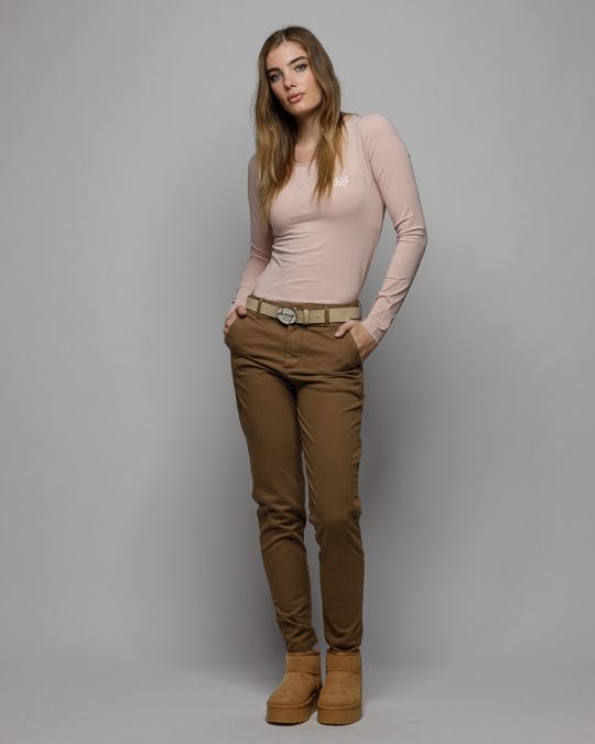 PINK WOMEN'S LONG SLEEVE T-SHIRT 2D25FW4532LS0205