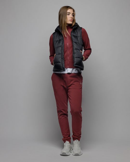 BORDEAUX WOMEN'S ZIP SWEATER 2D25FW4586KA0705