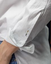 WHITE WOMEN'S LOOSE SHIRT