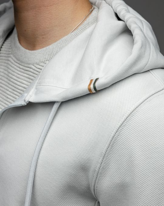 GREY MEN'S ZIP SWEATER 1D25FW4088KA0701