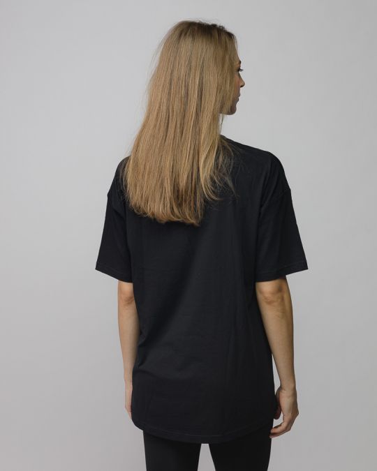 BLACK WOMEN'S SHORT SLEEVE T-SHIRT 2D25FW4507SS0105