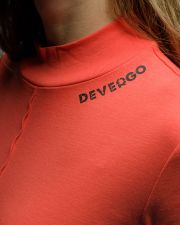 CORAL WOMEN'S LONG SLEEVE TURTLENECK T-SHIRT