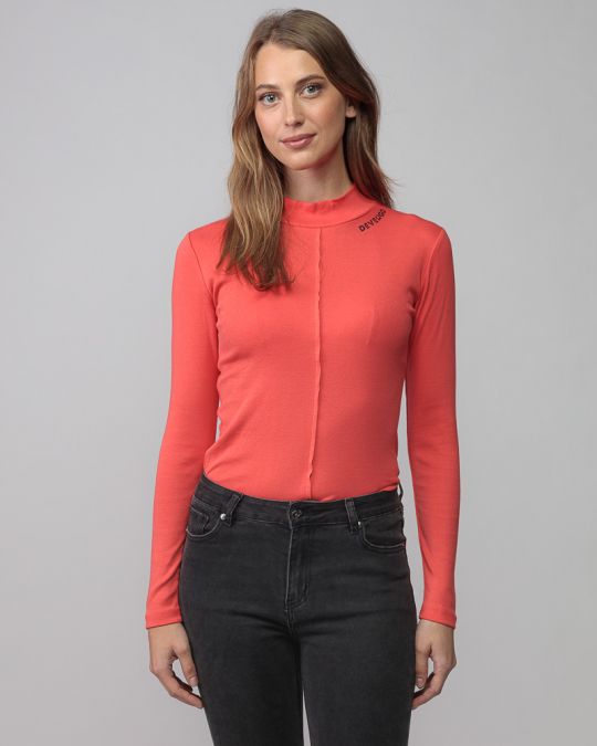 CORAL WOMEN'S LONG SLEEVE TURTLENECK T-SHIRT 2D25FW4546LS3305