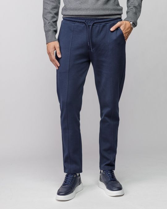BLUE MEN'S SWEATPANTS 1D25FW1192LP0705