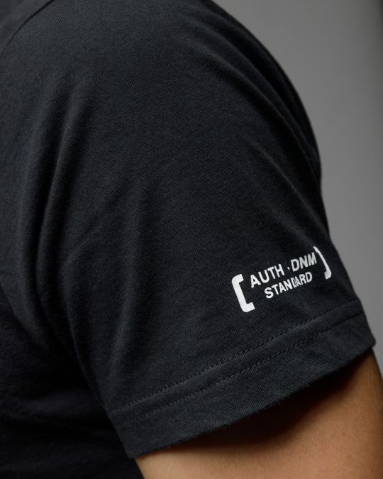 BLACK MEN'S SHORT SLEEVE T-SHIRT 1D25FW4027SS0105