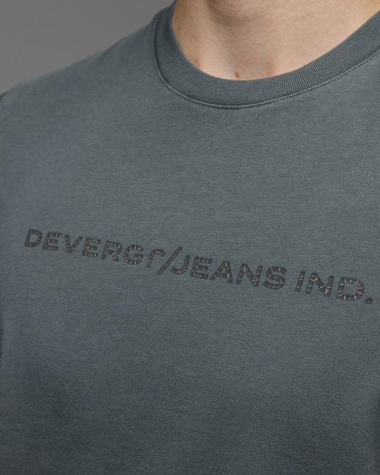 GREY MEN'S SHORT SLEEVE T-SHIRT 1D25FW4034SS0124