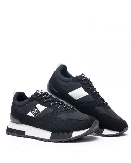 BLACK MEN'S SNEAKERS - REDROCK DE25FW4036NY HI