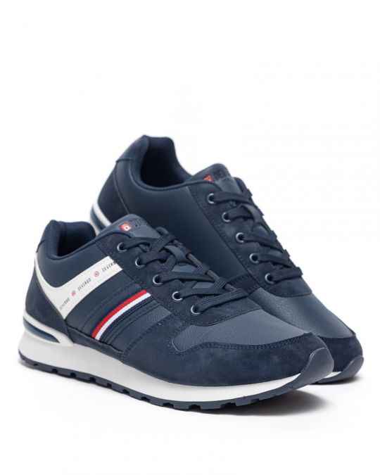 BLUE MEN'S SNEAKERS - VALDES DE25FW4038PU HI