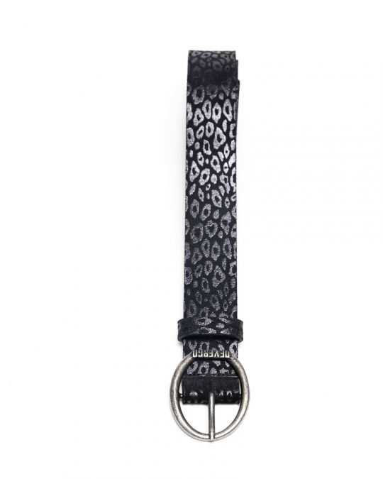 BLACK WOMEN'S LEATHER BELT 2D25FW8581BL2100