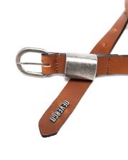 BROWN WOMEN'S LEATHER BELT