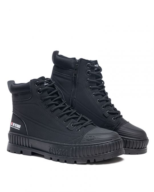 BLACK MEN'S BOOTS - BERLIN CUP DE25FW1070CU HI