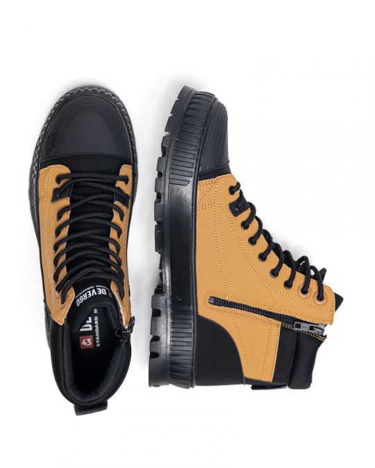 YELLOW MEN'S BOOTS - BERLIN CUP DE25FW1070CU HI