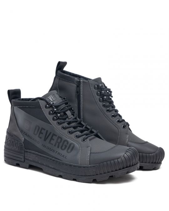 BLACK MEN'S BOOTS - BILL DE25FW8010PU HI