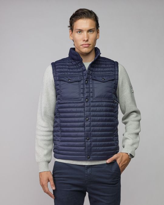 BLUE MEN'S VEST 1D25FW7000SL1600