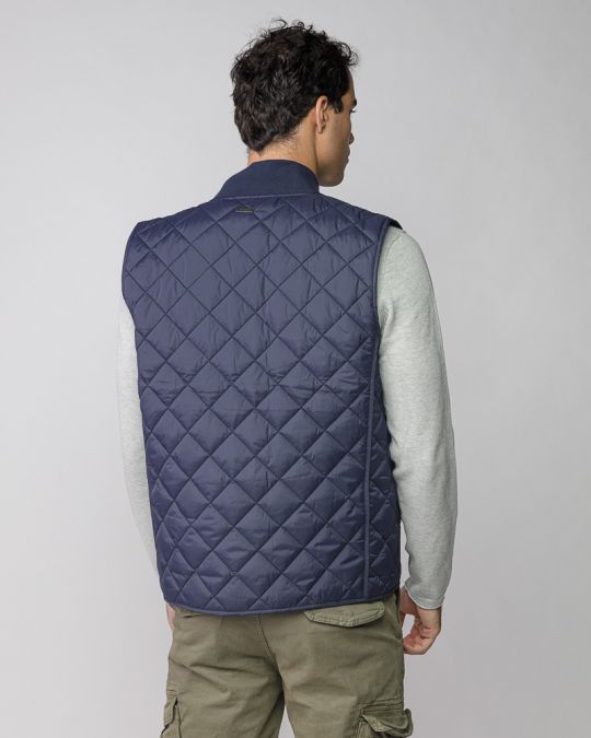 BLUE MEN'S VEST 1D25FW7001SL1600