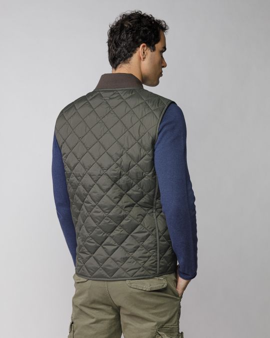KHAKI MEN'S VEST 1D25FW7001SL1600