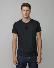 BLACK MEN'S SHORT SLEEVE T-SHIRT