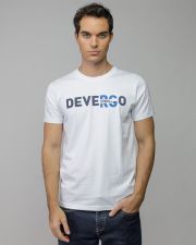 WHITE MEN'S SHORT SLEEVE T-SHIRT